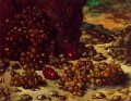 nature morte avec paysage rocheux 1942 Giorgio de Chirico impressionniste